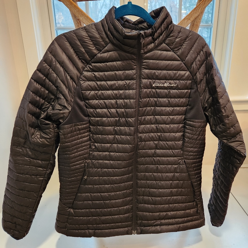 Eddie Bauer Women's MicroTherm 2.0 Down Jacket in Black - Size L